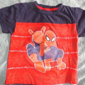 Boys spiderman shirt size 4t